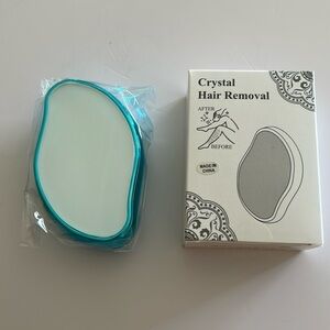 Crystal Hair Remover, Hair Eraser, Painless Exfoliating / Blue / BRAND NEW